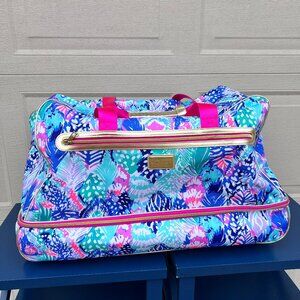 Lilly Pulitzer Rolling Duffle Bag